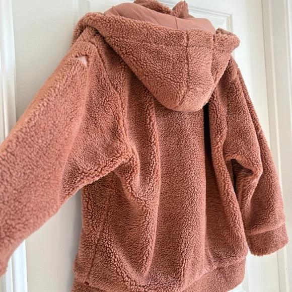 Alo Yoga Norte Sherpa Oversized Jacket Size Small - Picture 14 of 16